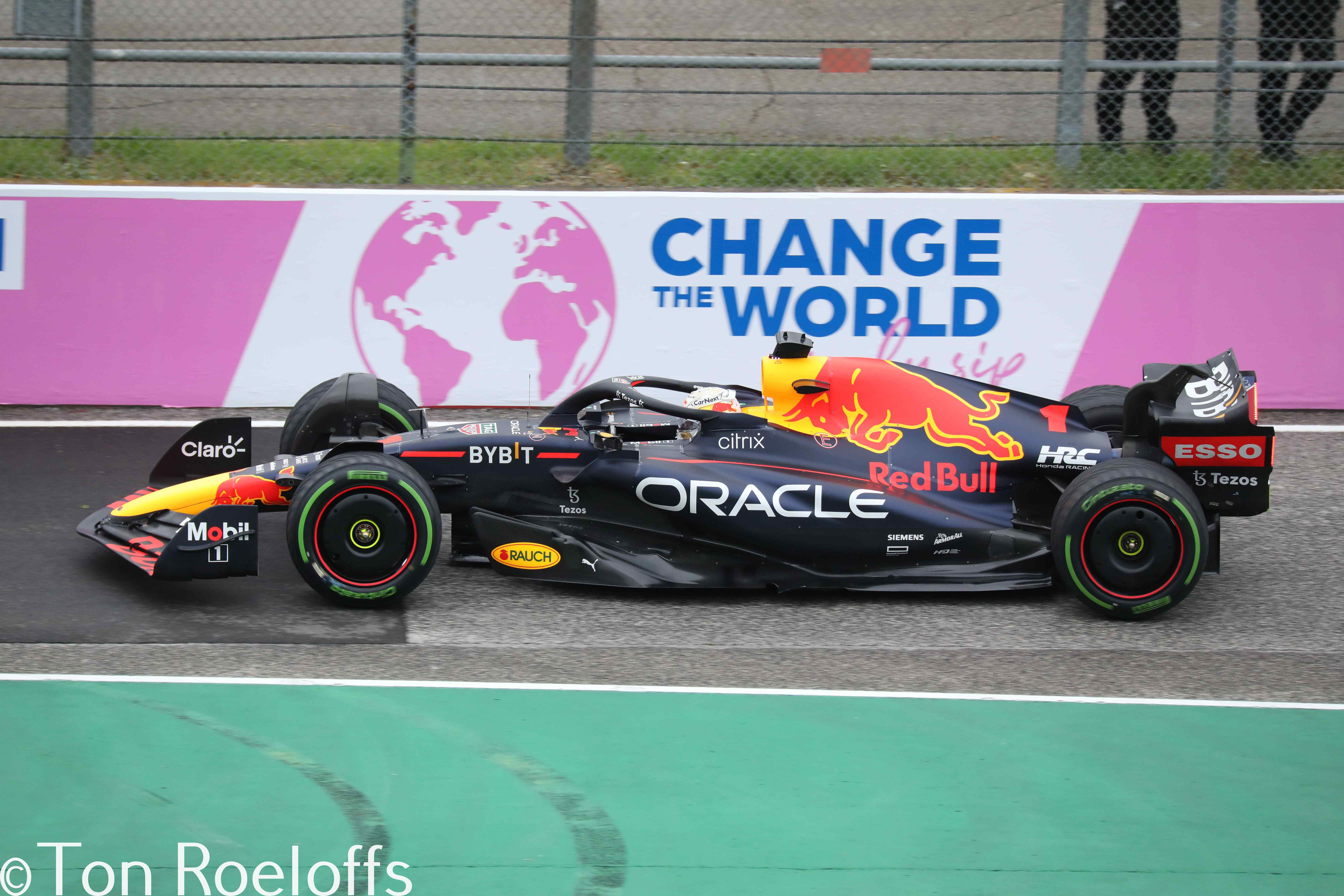 Verstappen pitbox